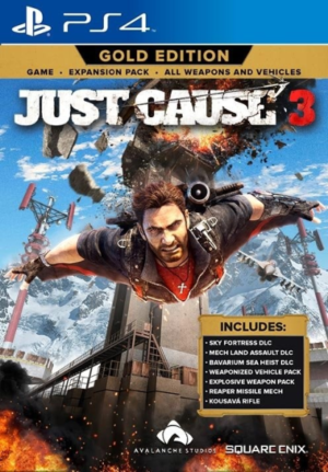 Just Cause 3 Gold Edice PS4
